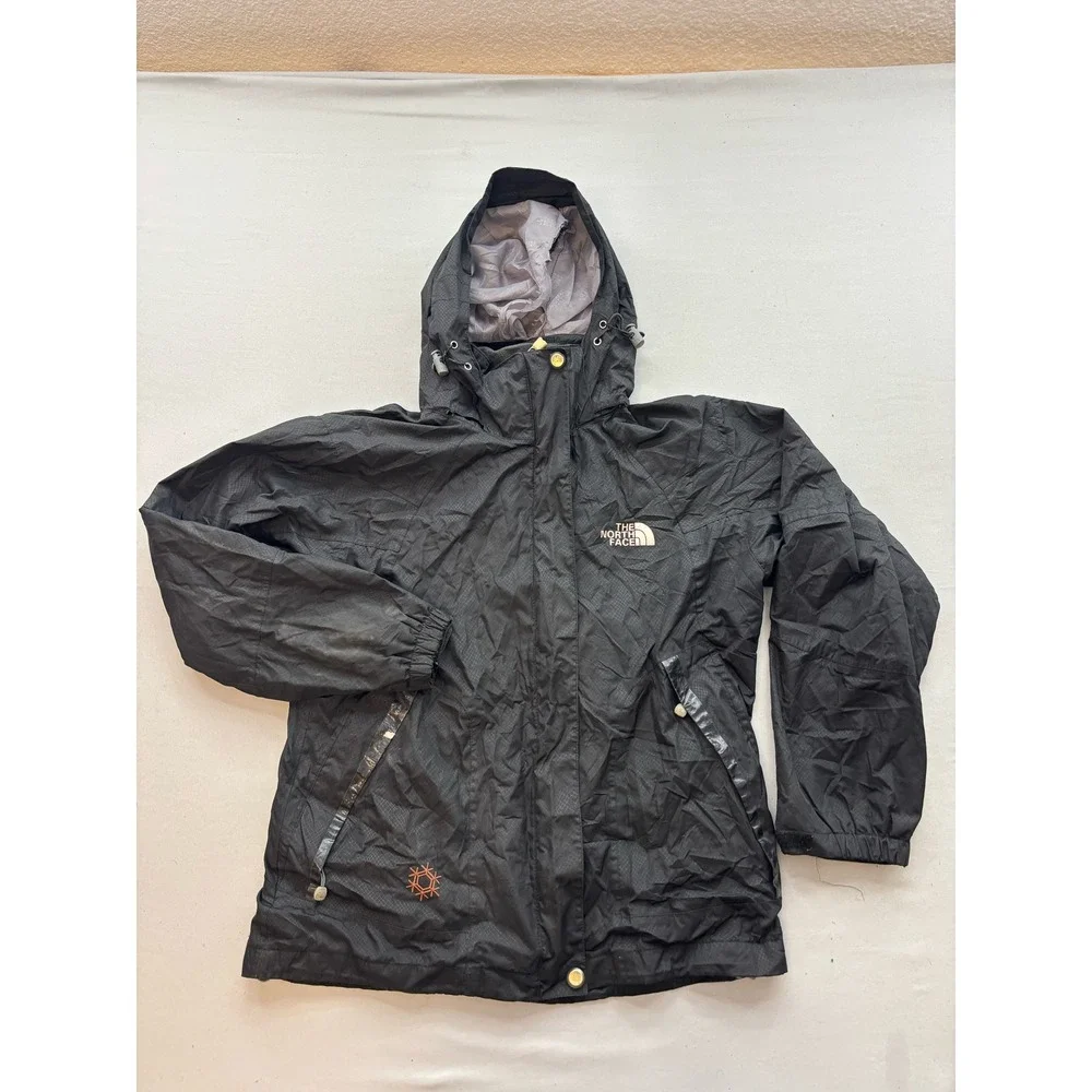 The North Face Summit Series Gore-Tex Jacket Black Hooded Ripstop Shell Medium
